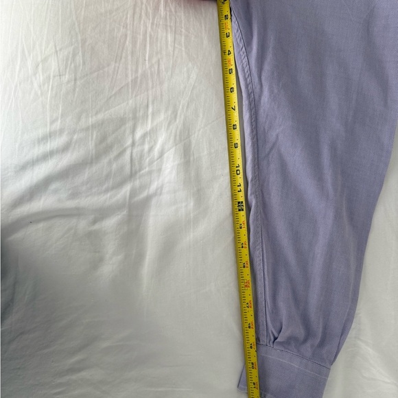 Burberry Men's Purple Button-Down Dress Shirt Size Large EUC - Picture 8 of 9
